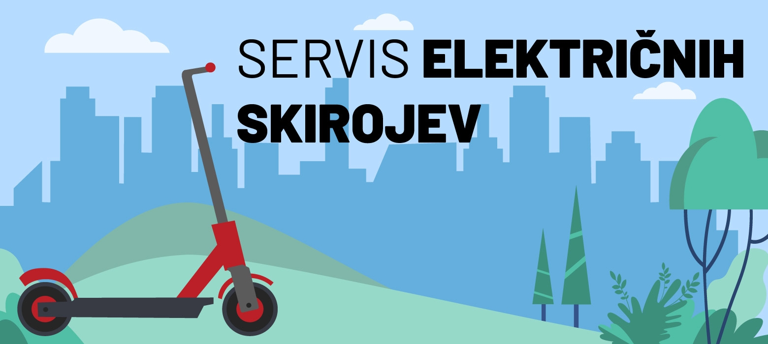 servis električnih skirojev